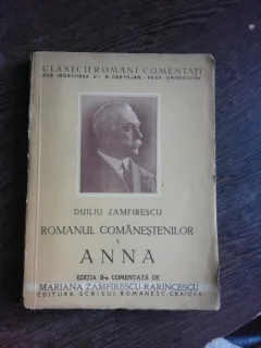 ROMANUL COMANESTILOR V, ANNA - DUILIU ZAMFIRESCU