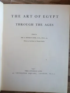 Ross E. Denison - The Art of Egypt Through the Ages