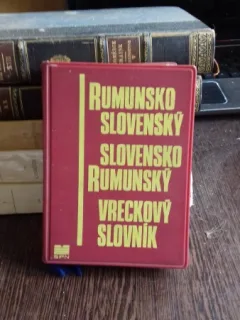 RUMUNSKO SLOVENSKY SLOVENSKO RUMUNSKY VRECKOVY SLOVNIK (DICTIONAR DE BUZUNAR ROMANO-SLOVAC, SLOVAC-ROMAN)