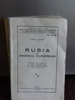 RUSIA SI BASINUL DUNAREAN -  LEON CASSO