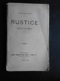 Rustice, nuvele si poezii - N. Radulescu Niger
