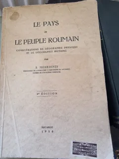 S. Mehedinti - Le Pays et Le Peuple Roumain