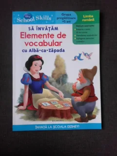 Sa invatam elemente de vocabular cu Alba ca Zapada, limba romana, grupa pregatitoare +5 ani