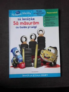 Sa invatam sa masuram cu Guido si Luigi, matematica, grupa pregatitoare +5 ani