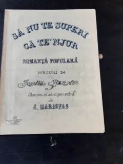 SA NU TE SUPERI CA TE'NJUR, ROMANTA POPULARA