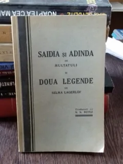 SAIDIA SI ADINDA - MULTATUL I. DOUA LEGENDE - SELMA LAGERLOF