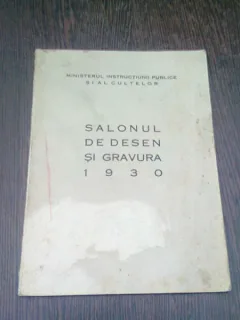 SALONUL DE DESEN SI GRAVURA 1930