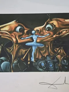 Salvador Dali - Destino. litografie originala