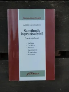 SANCTIUNILE IN PROCESUL CIVIL - ANDREIA CONSTANDA