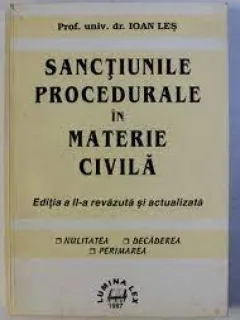Sanctiunile procedurale in materie civila - Ioan Les