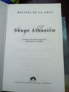 Sange albastru - Melissa de la Cruz