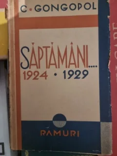 SAPTAMINI...-1924-1929-C. GONGOPOL