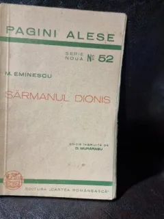 Sarmanul Dionis - M. Eminescu