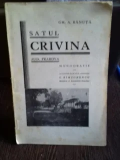 SATUL CRIVINA - GH. A. BANUTA
