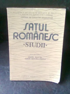 SATUL ROMANESC. STUDII - IOAN MATEI
