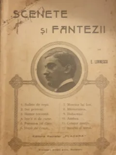 Scenete si fantezii , E. Lovinescu , 1911