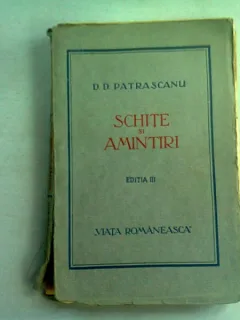 SCHITE SI AMINTIRI - D.D. PATRASCANU