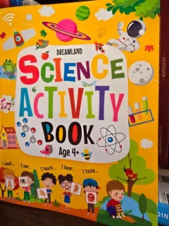 Science Activity Book - Age 4 (Carte de activitati stiintifice - 4 ani - carte in limba engleza)