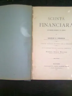 SCIINTA FINANCIARA - GHEORGHE D. CREANGA