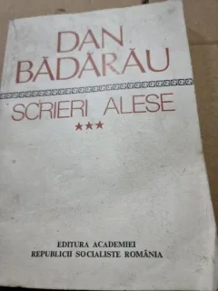 Scrieri alese 3 - Dan Badarau