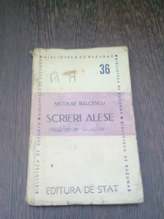 SCRIERI ALESE - NICOLAE BALCESCU