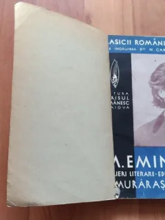 MIHAI EMINESCU-SCRIERI LITERARE-D. MURARASU