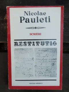 SCRIERI - NICOLAE PAULETI