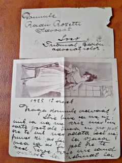 Scrisoare catre Radu Rosetti, 1925