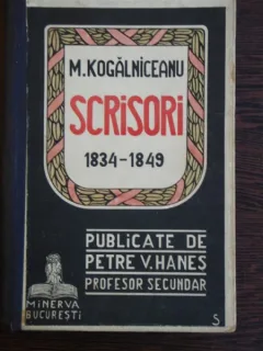 SCRISORI 1834- 1839 - M. KOGALNICEANU