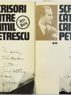 SCRISORI CATRE CAMIL PETRESCU , VOL. I - II editie de FLORICA ICHIM , 1981 Autor: FLORICA ICHIM