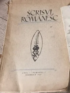 Scrisul Romanesc Anul 1, Nr. 1 Noiembrie 1927