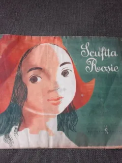SCUFITA ROSIE, CARTE PENTRU COPII, ILUSTRATII DE ANGI PETRESCU TIPARESCU