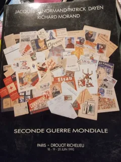 SECOND GUERRE MONDIALE - JACQUES LENORMAND - CATALOG EXPOZITIE