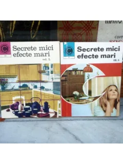 Secrete mici efecte mari 2 volume , Mariana Ionescu