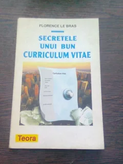 SECRETELE UNUI BUN CURRICULUM VITAE - FLORENCE LE BRAS