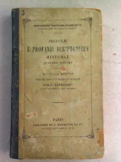 SELECTAE E PROFANIS SCRIPTORIBUS HISTORIAE - C. LEPREVOST  (CARTE IN LIMBA LATINA)