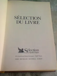 SELECTION DU LIVRE, PATRU ROMANE IN LIMBA FRANCEZA, Cargo pour l'enfer, La harpe celtique, Espion, y es-tu ? , Le cirque d'été