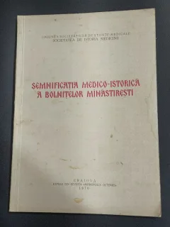 SEMNIFICATIA MEDICO ISTORICA A BOLNITELOR MINASTIRESTI