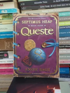 SEPTIMUS HEAP , BOOK FOUR , QUESTE , ANGIE SAGE