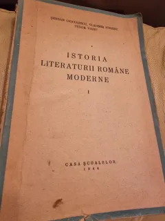 Serban Coculescu, Vladimir Streinu, Tudor Vianu - Istoria literaturii romane moderne I