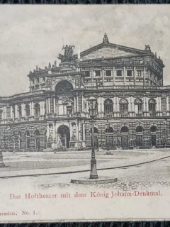Set 11 ilustratii din Dresden, din perioada interbelica