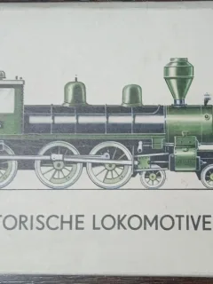 Set 12 carti postale, istoria locomotivei in imagini