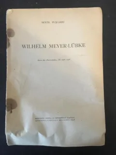 Sextil Puscariu - Wilhelm Meyer-Lubke