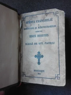SFANTA EVANGHELIE A DOMNULUI SI MANTUITORULUI NOSTRU IISUS HRISTOS, SCRISA DE SFT.MATEIU
