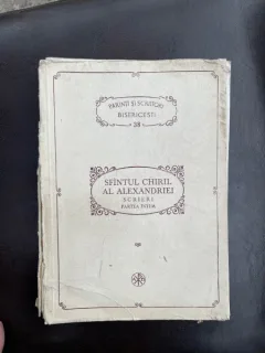 Sfantul Chiril al Alexandriei - PSB 38. Scrieri, partea intai