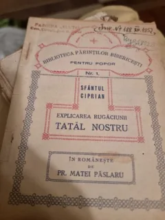Sfantul Ciprian - Explicarea Rugaciunii Tatal Nostru
