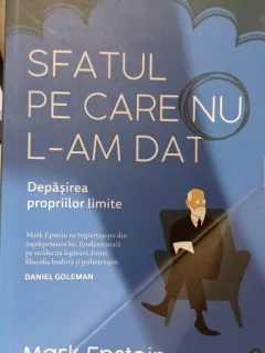 Sfatul pe care nu l-am dat - Mark Epstein