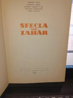 Sfecla de zahar - Bontea Vera , Ionescu Maria , Ionescu Sisesti Vlad , Olteanu Gheorghe , Saru Natalia