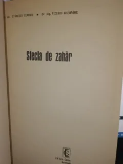 Sfecla de zahar - Stanescu Zenovie , Rizescu Gheorghe