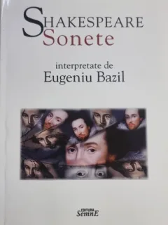 Shakespeare - sonete interpretate de Eugeniu Bazil (cu dedicatia autorului pentru Nicolae Manolescu)
